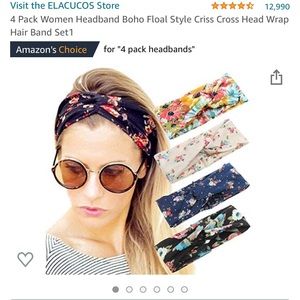 4 head bands